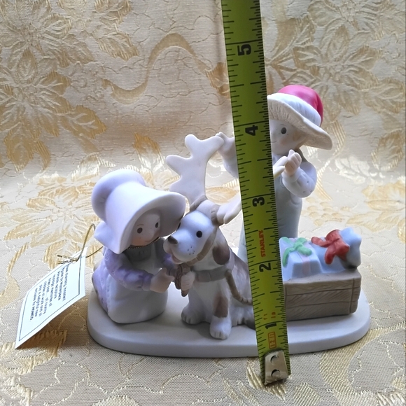 Homco Circle of Friends by Masterpiece Santa's Helper - Picture 8 of 8